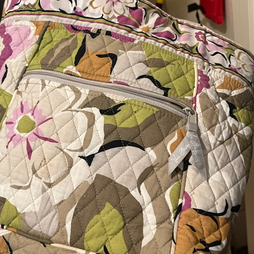 Vera Bradley Multicolor Floral Quilted Shoulder Bag